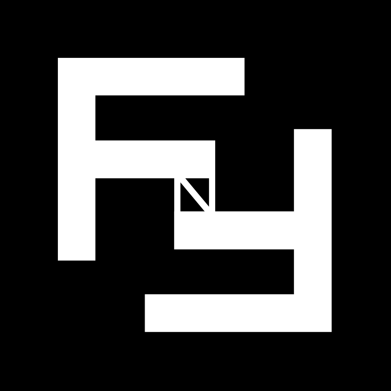Fox In Flux - logo - extra background